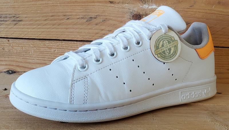 Adidas Stan Smith Low Leather Trainers UK5/US5.5/EU38 FY2556 White/Orange
