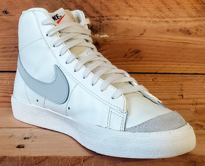 Nike Blazer 77 Mid Leather Trainers UK7/US9.5/EU41 CZ1055-120 SAil/Light Bone