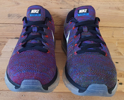 Nike Flyknit Air Max Low Trainers UK10/US11/EU45 620469-016 Purple Multicolour