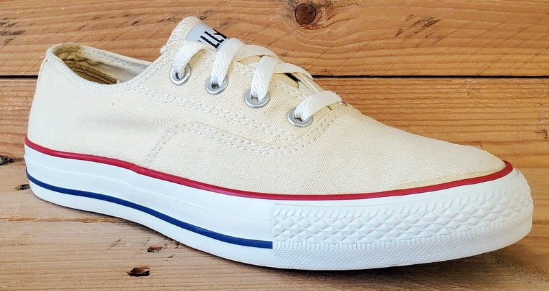 Converse Chuck Taylor All Star Canvas Trainers UK7/US7/EU40 118021 Cream/White