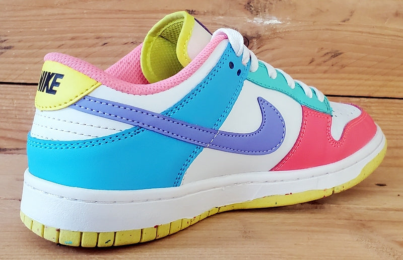 Nike Dunk Easter Candy Leather Trainers UK4/US6.5/EU37.5 DD1872-100 White/Multi
