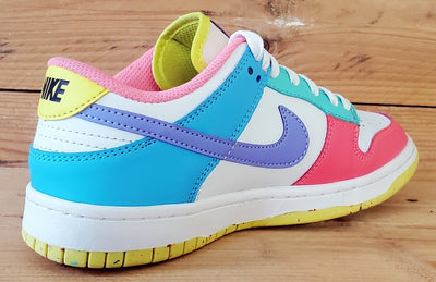 Nike Dunk Easter Candy Leather Trainers UK4/US6.5/EU37.5 DD1872-100 White/Multi