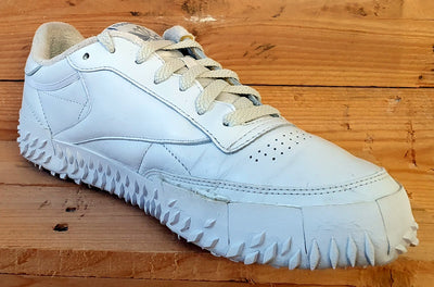 Reebok Club C Vibram Low Leather Trainers UK9/US10/EU43 GY8791 Cloud White