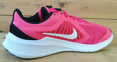 Nike Downshifter 10 Low Textile Trainers UK5/US5.5Y/EU38 CJ2066-601 Hyper Pink