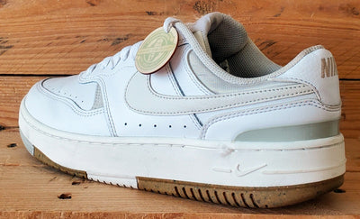 Nike Gamma Force Low Leather Trainers UK7/US9.5/EU41 DX9176-103 White/Sail
