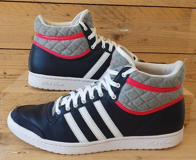 Adidas Top Ten Sleek Series Mid Trainers UK9/US10.5/EU43 G63099 Navy/White