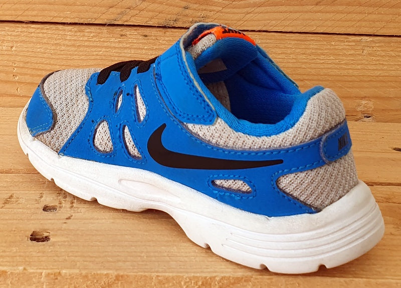 Nike mens revolution 2 blue and orange best sale