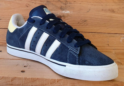 Adidas Fair Fax Skateboarding Low Suede Trainers UK9/US9.5/EU43 G48533 Navy