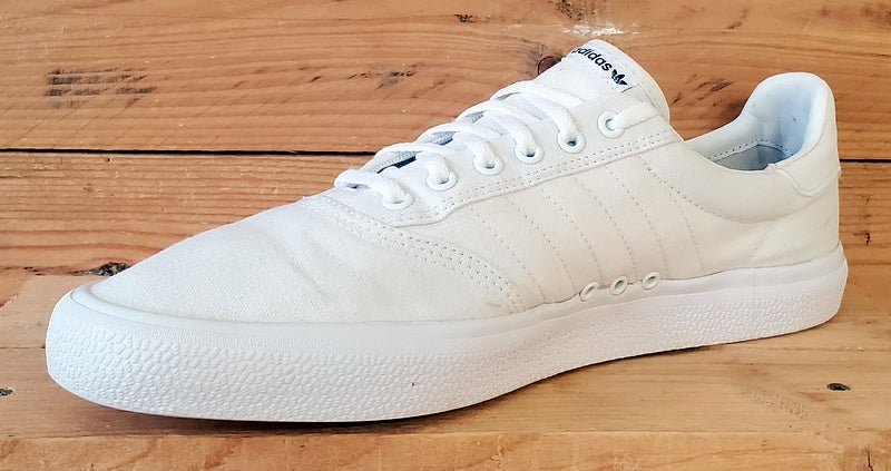 Adidas 3MC Vulc Low Canvas UK12/US12.5/EU47 B22705 Triple White