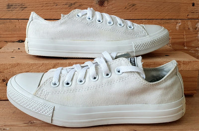 Converse Chuck Taylor All Star Low Trainers 1T747 Triple White UK5/US7/EU37.5