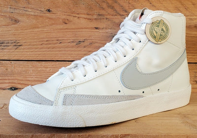 Nike Blazer 77 Mid Leather Trainers UK7/US9.5/EU41 CZ1055-120 SAil/Light Bone