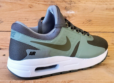 Nike Air Max Zero Low Textile Trainers UK4.5/US5Y/EU37.5 881224-200 Green/White