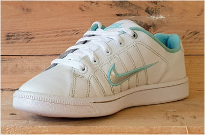 Nike Court Tradition Low Leather Trainers UK5.5/US6Y/E38.5 316751-100 White/Blue