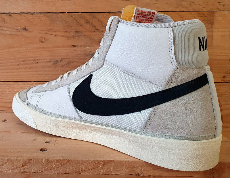 Nike Blazer Mid Pro Club Leather Trainers UK10/US11/E45 DQ7673-100 White/Black