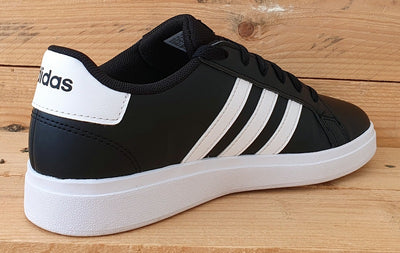 Adidas Grand Court 2.0 Low Leather Trainers UK5/US5.5/EU38 GW6503 Black/White