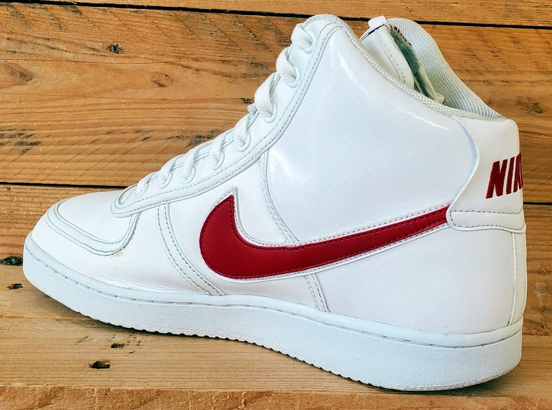 Nike Vandel Mid Leather Trainers UK9/US10/EU44 317179-109 White/University Red