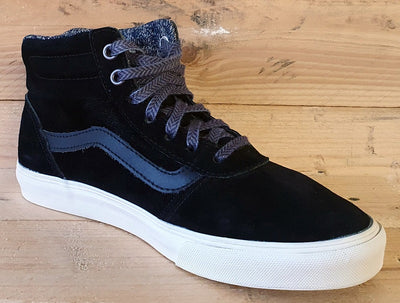 Vans Off The Wall Mid Suede Trainers UK3.5/US6/EU36 721278 Black/Grey
