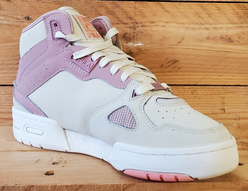 Fila Teratech 600 Mid Suede Trainers UK6.5/US9/EU40 5BM01832-152 Beige/Pink