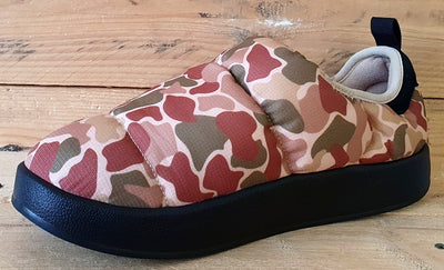 Adidas Puffylette Camo Slip On Low Trainers UK8/US8/EU42 HP9076 Brown/Green