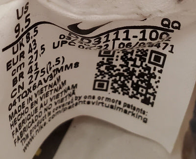 Nike Blazer 77 Jumbo Mid Leather Trainers UK8.5/US9.5/EU43 DD3111-100 White