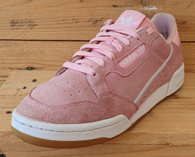 Adidas Continental 80 Low Suede Trainers UK8.5/US10/EU42.5 G27720 True Pink