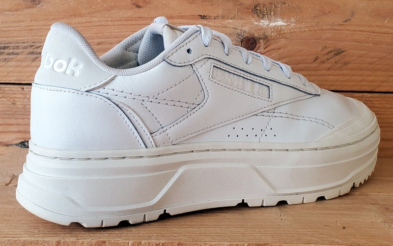 Reebok Club C Double Geo Low Leather Trainers UK5/US7.5/EU38 H69140 White