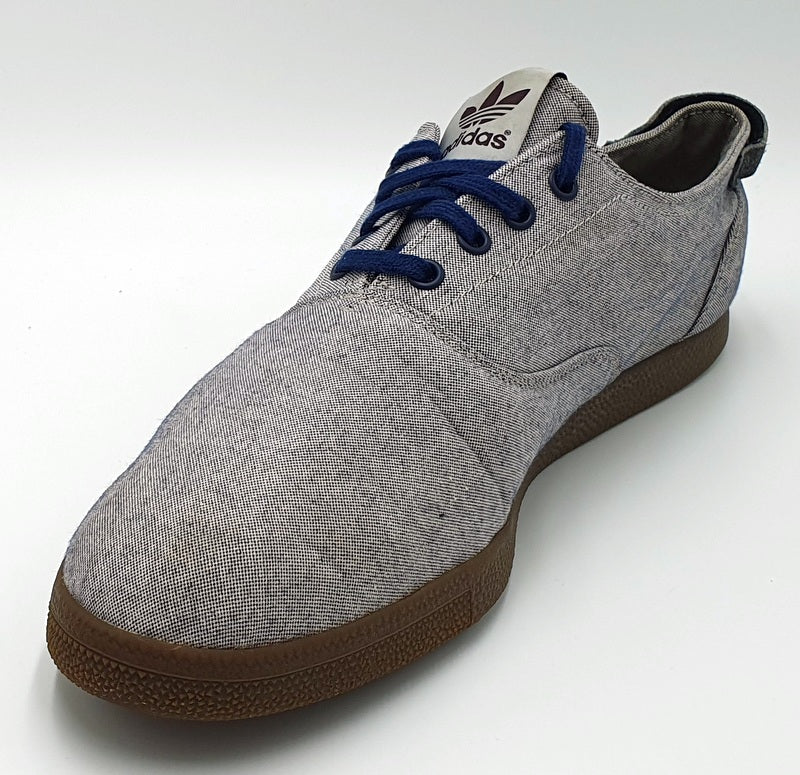Adidas Originals Ransom Curb Canvas Trainers V23017 Grey/Gumsole UK12/US12.5/E47