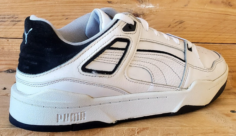 Puma Slipstream Low Leather Trainers UK8/US9/EU42 388549-01 White/Black