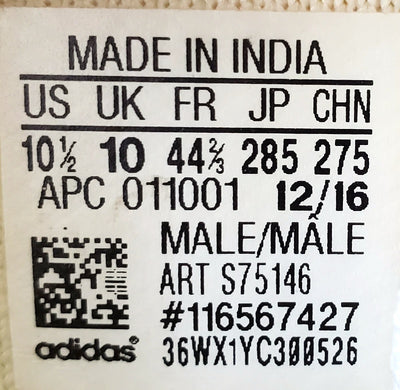 Adidas Stan Smith Low Primeknit Trainers UK10/US10.5/EU44.5 S75146 White/Green