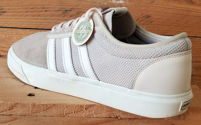 Adidas Adiease Low Suede Trainers UK11/US11.5/EU46 EE7292 Linen/Chalk/White