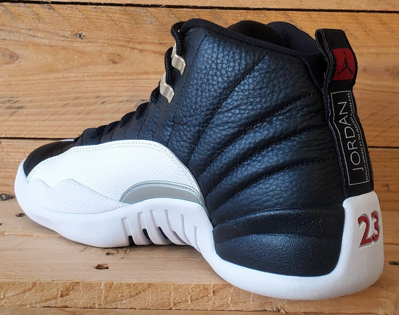 Nike Jordan 12 Retro Playoffs Trainers UK8.5/US9.5/EU43 CT8013-006 Black/White
