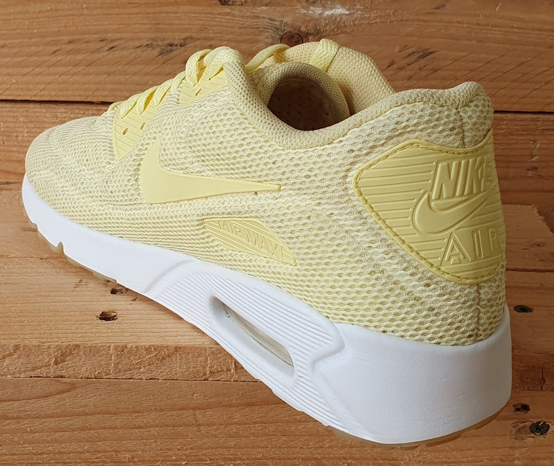 Nike Air Max 90 Ultra 2.0 BR Trainers UK10/US11/EU45 898010-700 Lemon Chiffon