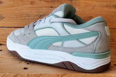 Puma 180 Low Textile/Suede Trainers UK5.5/US6.5/E38.5 389267-04 Grey/White/Green