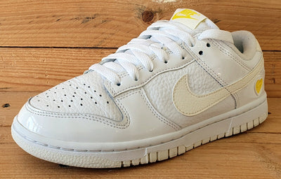 Nike Dunk Low Valentines Day Trainers UK3/US5.5/EU36 FD0803-100 Yellow Heart