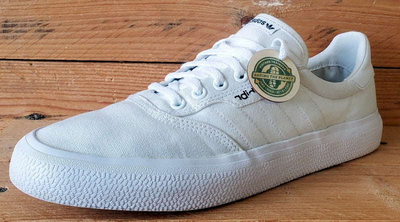 Adidas 3MC Vulc Low Canvas Trainers UK9/US9.5/EU43 B22705 Triple White
