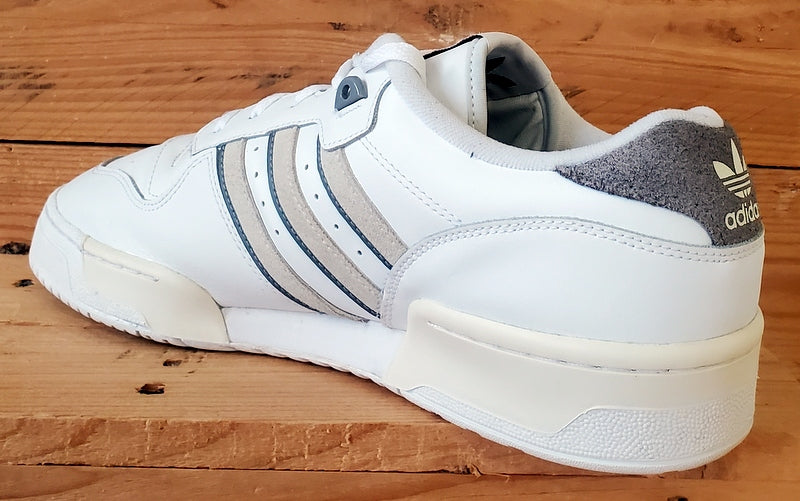 Adidas Rivalry Low Leather Trainers UK12/US12.5/EU47 IE4747 Off White/Grey