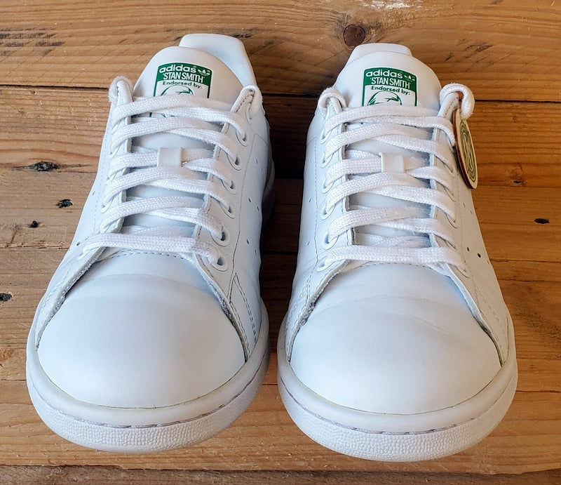 Adidas Stan Smith Low Leather Trainers UK6/US6.5/EU39 FX5502 White/Green