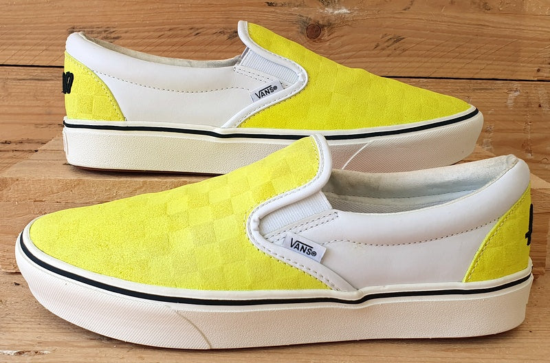 Vans Comfy Cush x Penn Low Suede Trainers UK8/US9/EU42 721356 Yellow/Orange