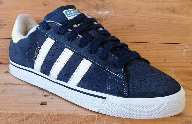 Adidas Fair Fax Skateboarding Low Suede Trainers UK9/US9.5/EU43 G48533 Navy